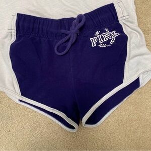 PINK Victoria's Secret - Purple Varsity Shorts